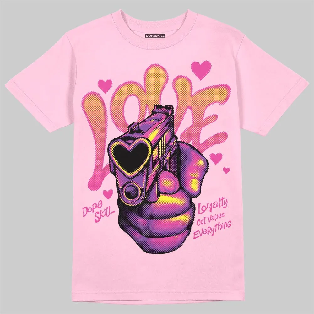 Pink Collection DopeSkill T-Shirt Love Shot Graphic sold by DopeSkill product image thumbnail 3