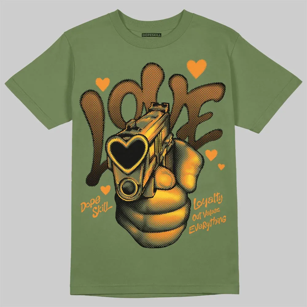 Olive Collection DopeSkill T-Shirt Love Shot Graphic sold by DopeSkill product image thumbnail 3