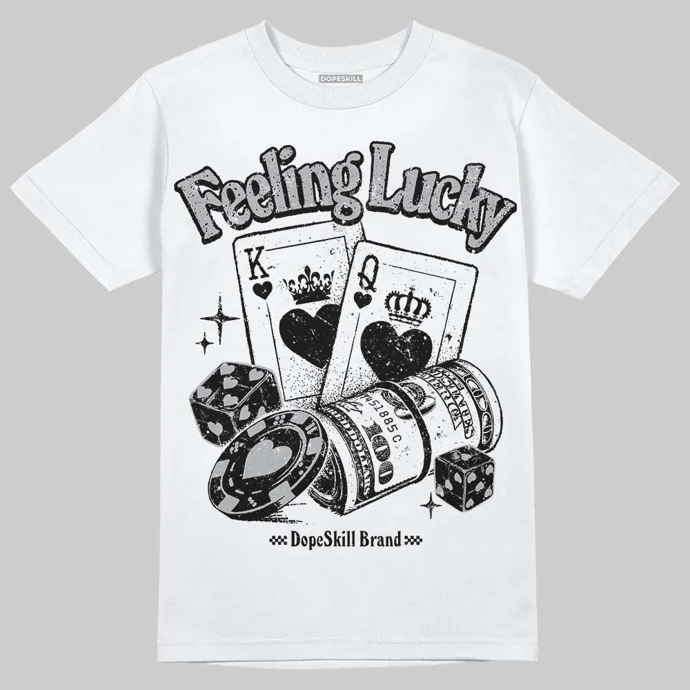 White Cement 4s DopeSkill T-Shirt Feeling Lucky Graphic sold by DopeSkill