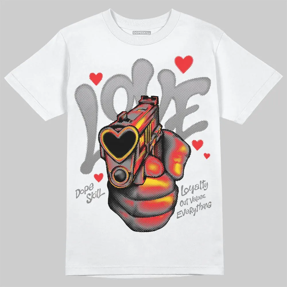Grey Collection DopeSkill T-Shirt Love Shot Graphic sold by DopeSkill