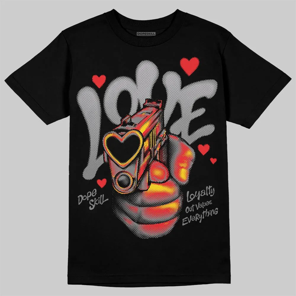 Grey Collection DopeSkill T-Shirt Love Shot Graphic sold by DopeSkill product image thumbnail 2