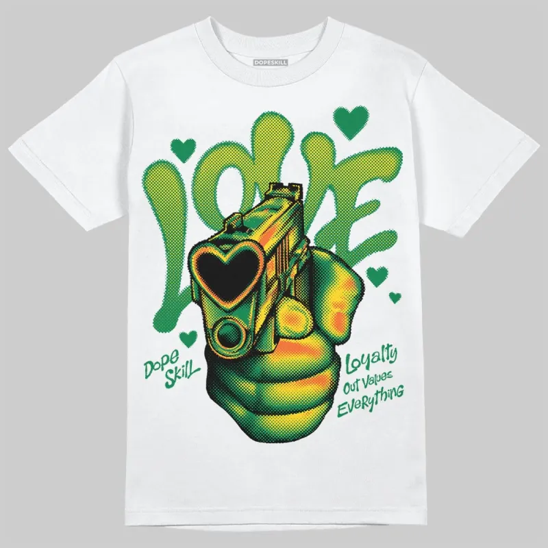 Green Collection DopeSkill T-Shirt Love Shot Graphic sold by DopeSkill