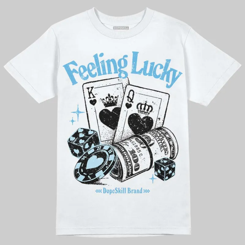 Legend Blue 11s DopeSkill T-Shirt Feeling Lucky Graphic sold by DopeSkill