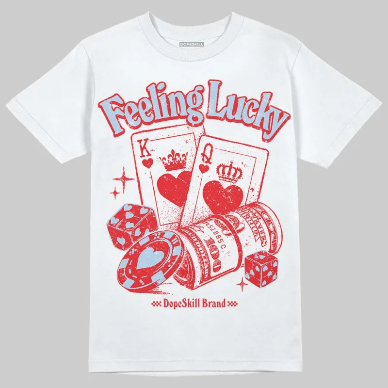 Cherry 11s DopeSkill T-Shirt Feeling Lucky Graphic sold by DopeSkill