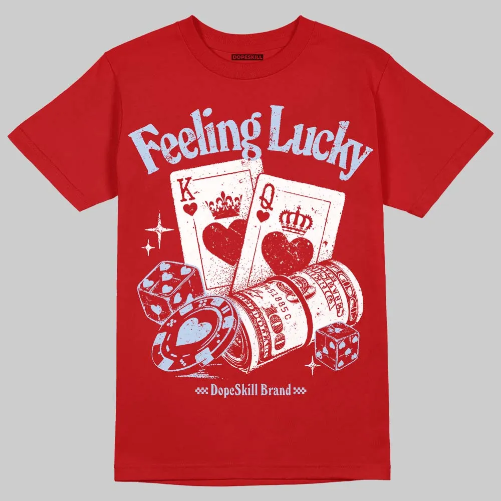 Cherry 11s DopeSkill T-Shirt Feeling Lucky Graphic sold by DopeSkill product image thumbnail 3