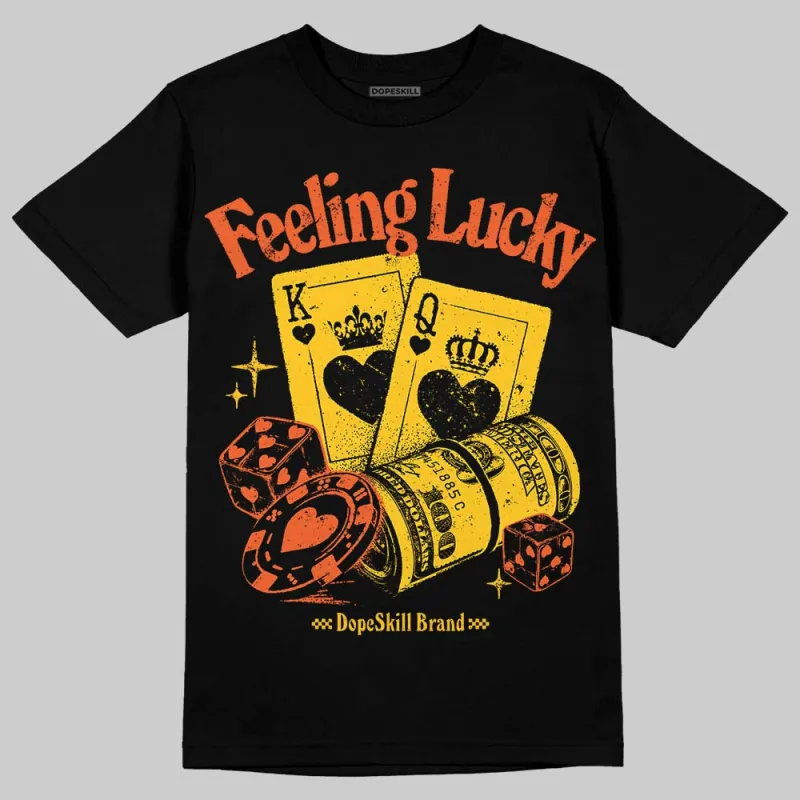 Yellow Collection DopeSkill T-Shirt Feeling Lucky Graphic sold by DopeSkill