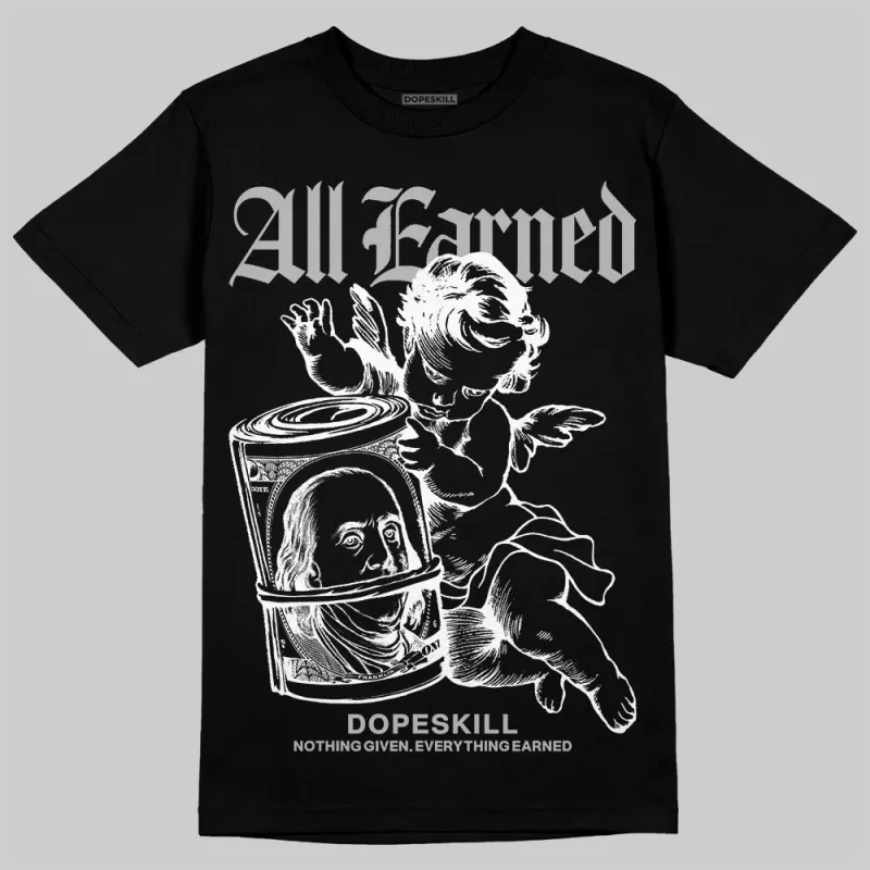 Dunk Panda White Black DopeSkill T-Shirt All Earned Graphic sold by DopeSkill