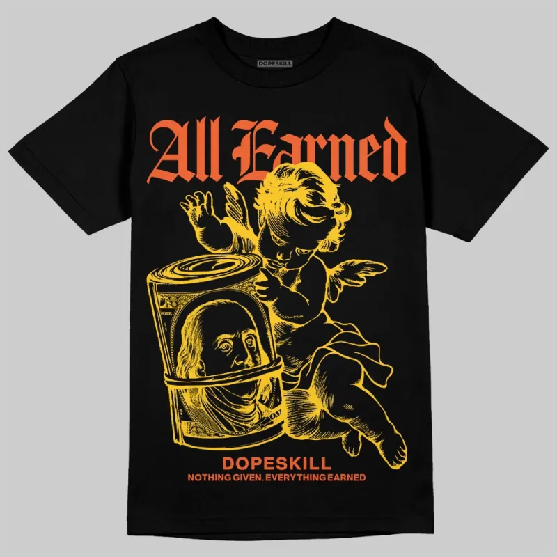 Yellow Collection DopeSkill T-Shirt All Earned Graphic sold by DopeSkill