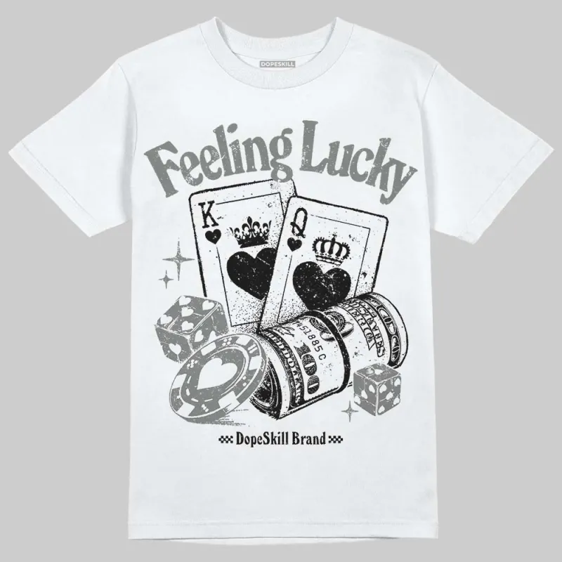 Grey Collection DopeSkill T-Shirt Feeling Lucky Graphic sold by DopeSkill