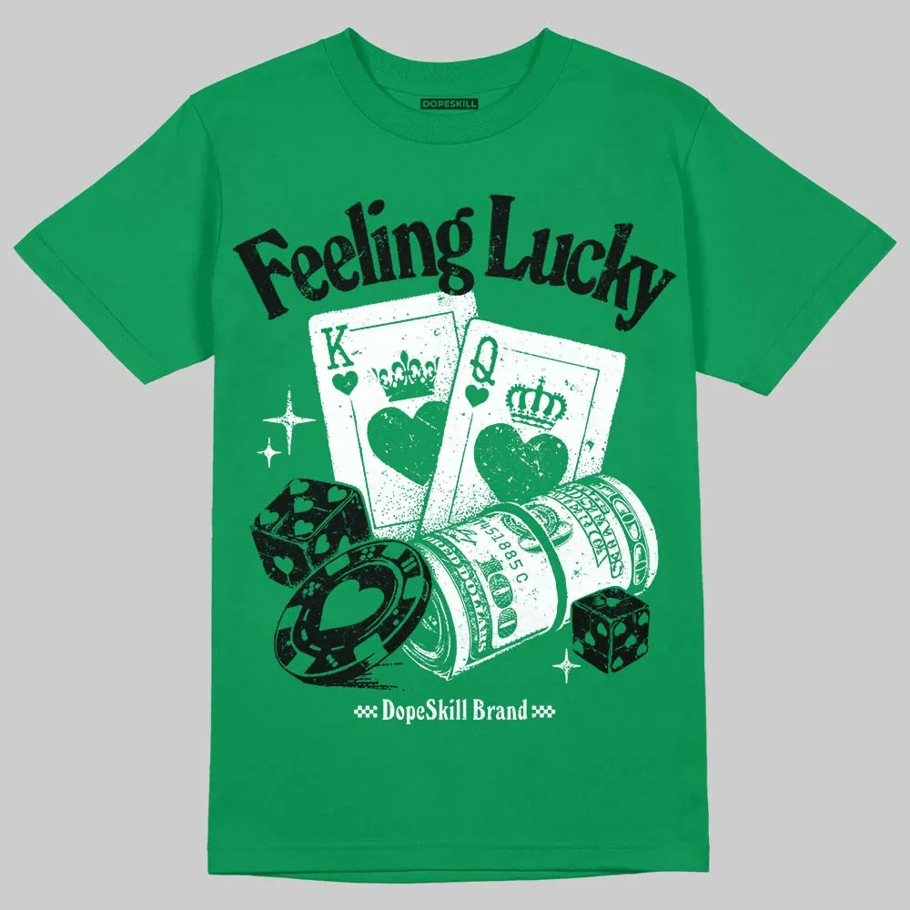 Green Collection DopeSkill T-Shirt Feeling Lucky Graphic sold by DopeSkill product image thumbnail 3