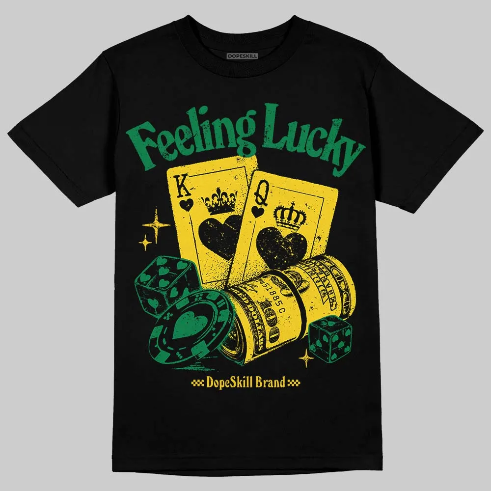 Green Collection DopeSkill T-Shirt Feeling Lucky Graphic sold by DopeSkill product image thumbnail 2