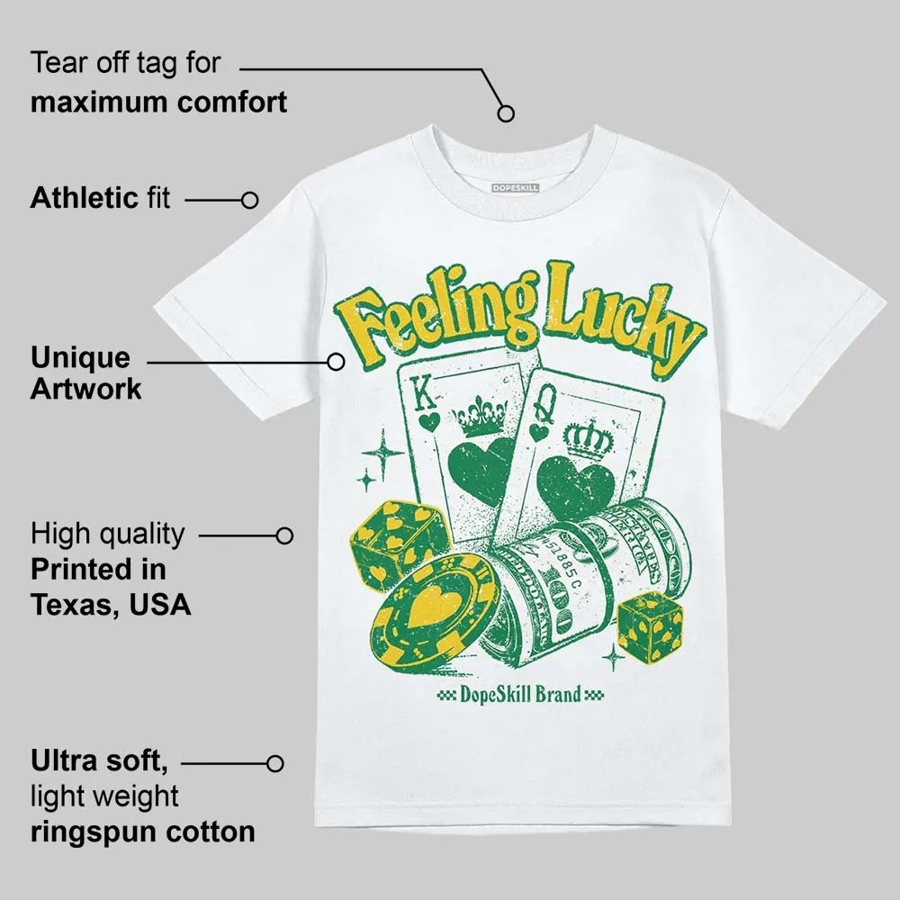 Green Collection DopeSkill T-Shirt Feeling Lucky Graphic sold by DopeSkill product image thumbnail 4
