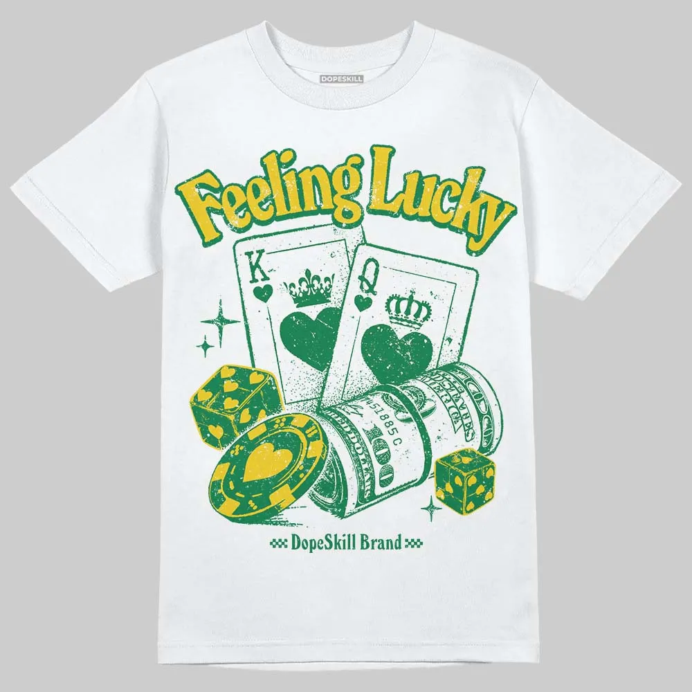 Green Collection DopeSkill T-Shirt Feeling Lucky Graphic sold by DopeSkill