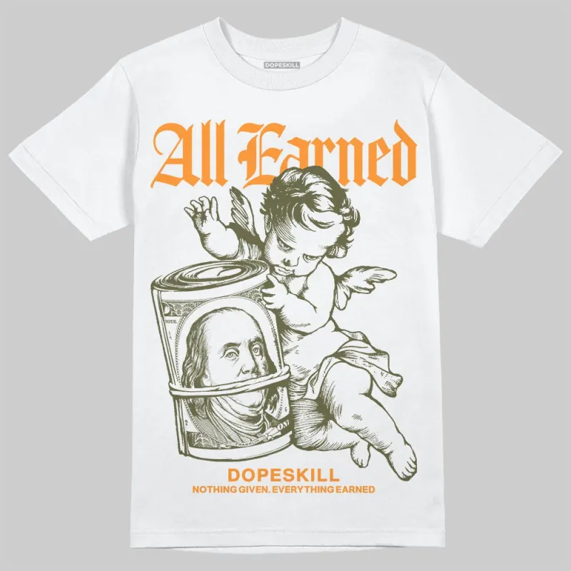 Olive Collection DopeSkill T-Shirt All Earned Graphic sold by DopeSkill