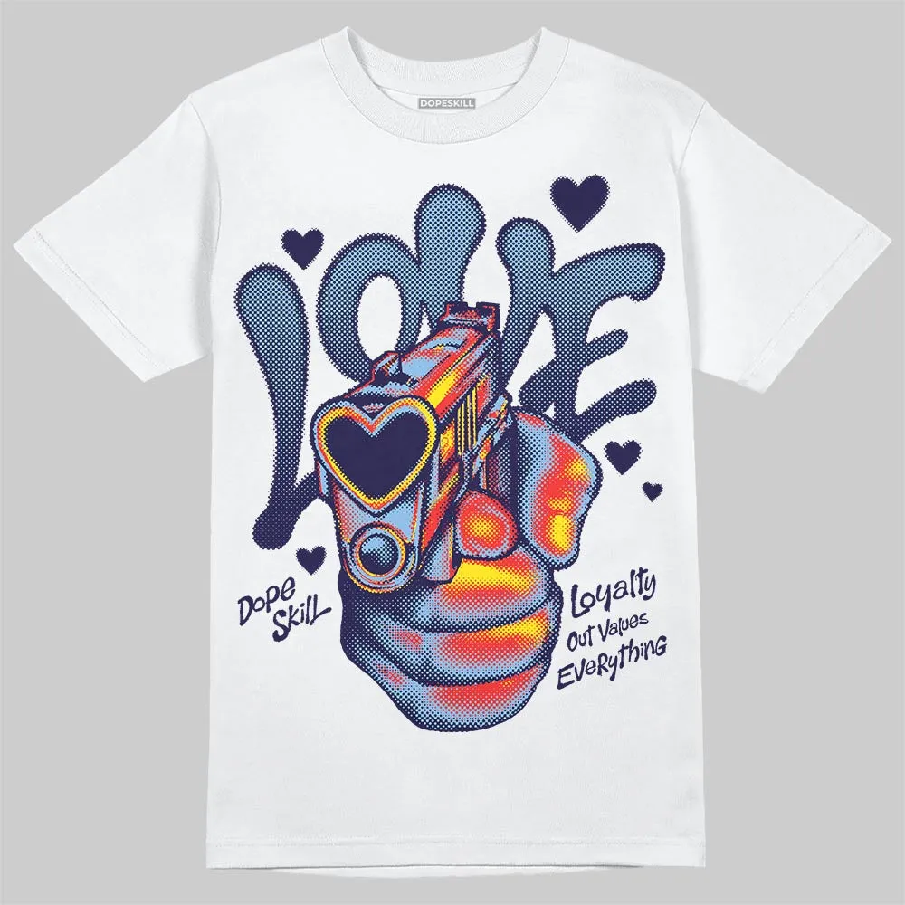 University Blue 6s DopeSkill T-Shirt Love Shot Graphic sold by DopeSkill