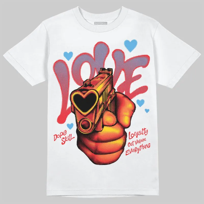 Cherry 11s DopeSkill T-Shirt Love Shot Graphic sold by DopeSkill