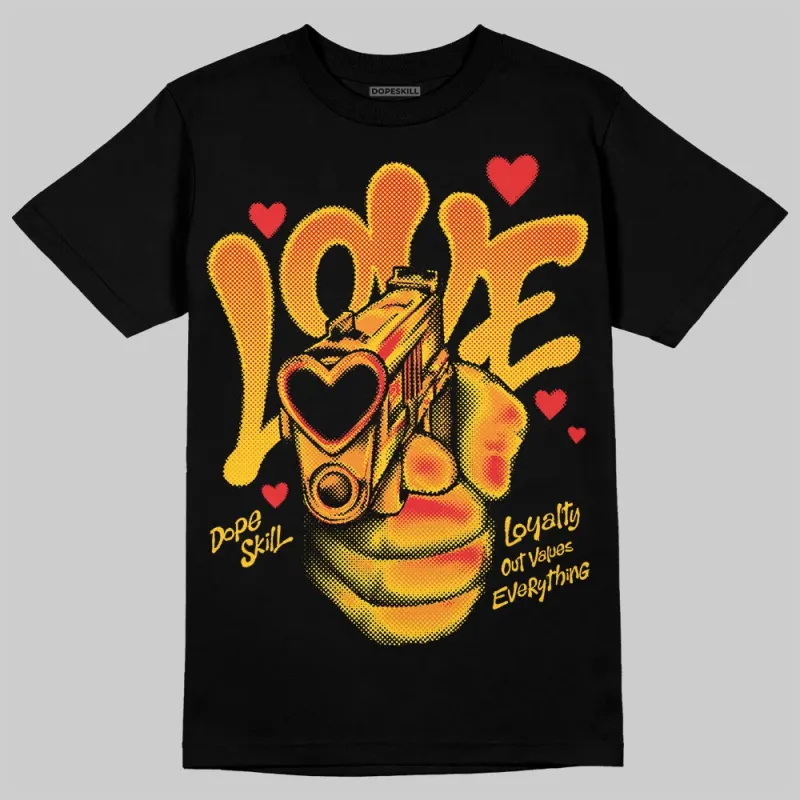 Yellow Collection DopeSkill T-Shirt Love Shot Graphic sold by DopeSkill
