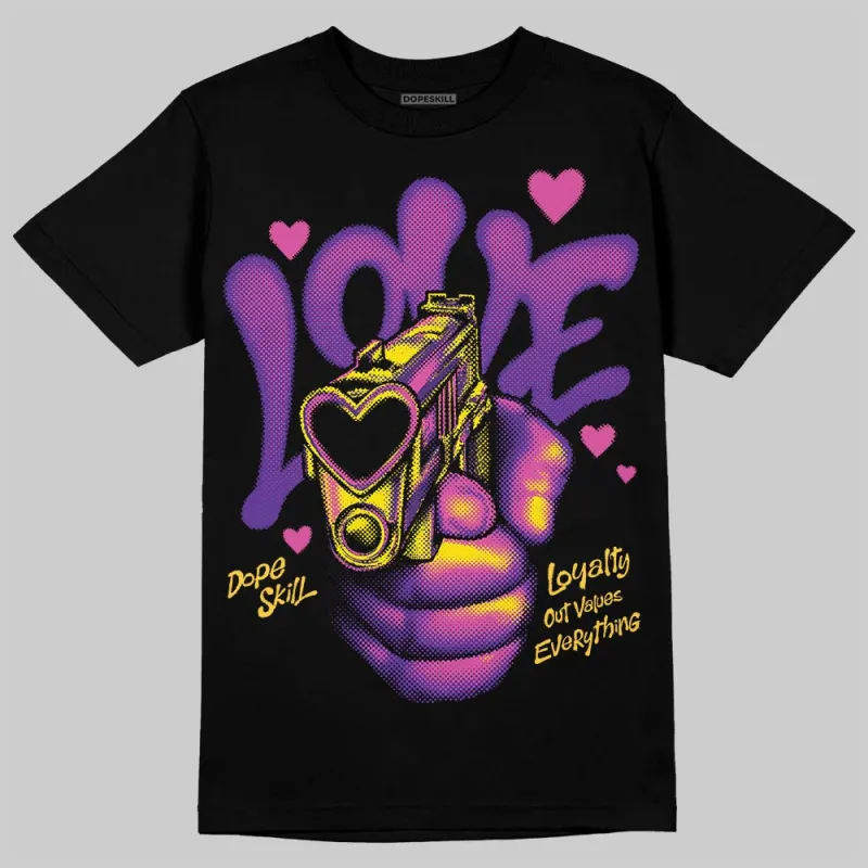 PURPLE Collection DopeSkill T-Shirt Love Shot Graphic sold by DopeSkill