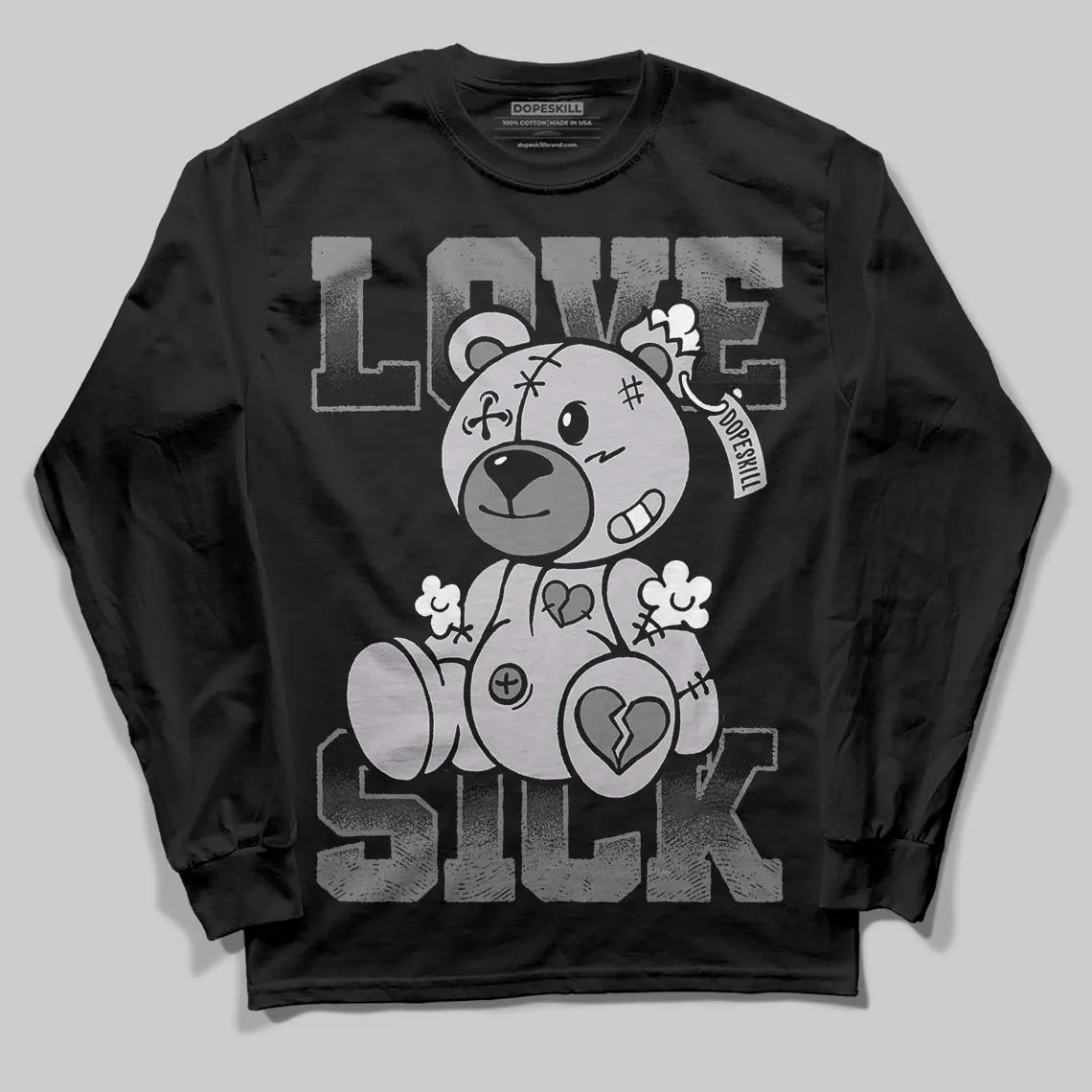 Grey Collection DopeSkill Long Sleeve T-Shirt Love Sick Graphic sold by DopeSkill product image thumbnail 2