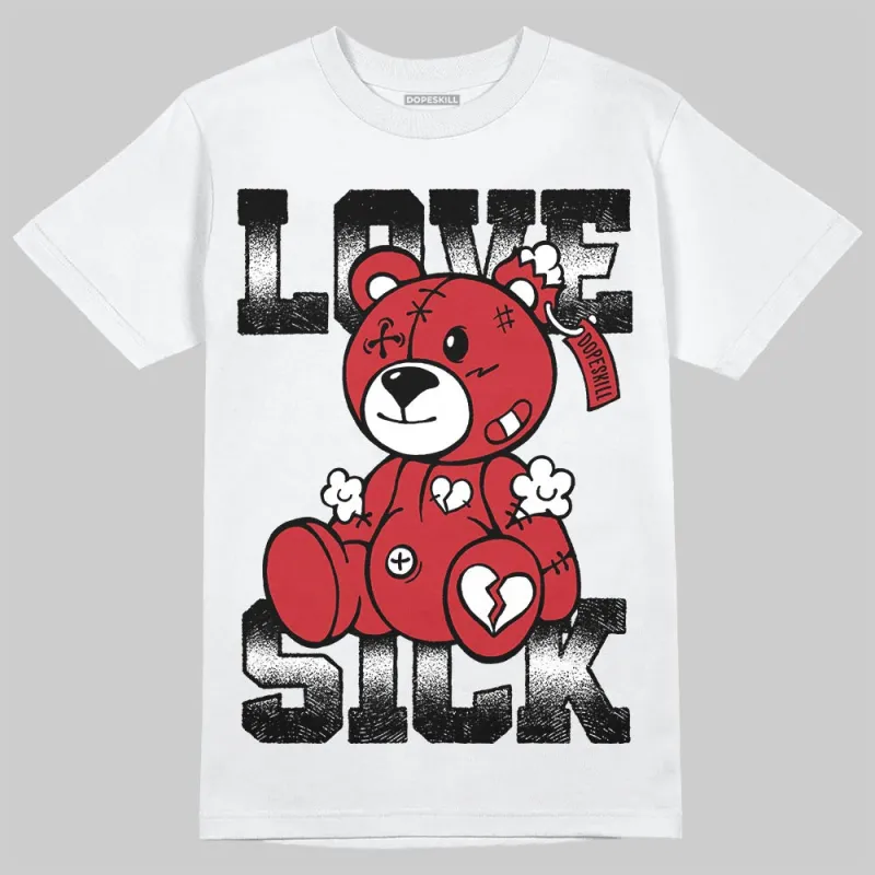Bred 11s DopeSkill T-Shirt Love Sick Graphic sold by DopeSkill