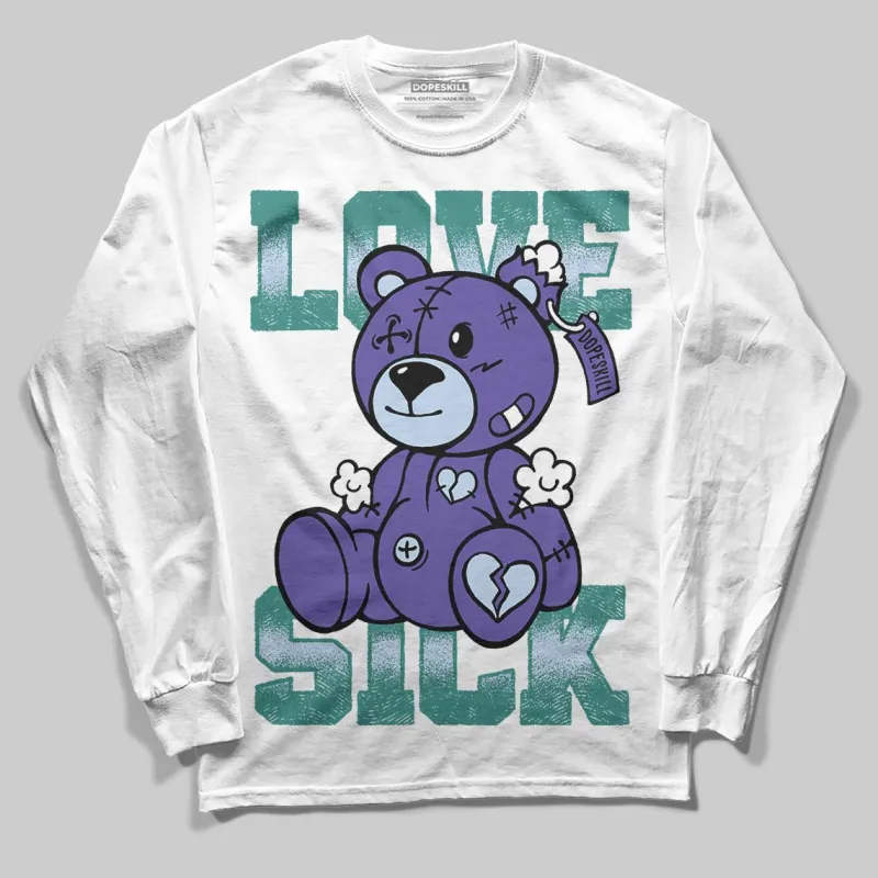 Grape 5s DopeSkill Long Sleeve T-Shirt Love Sick Graphic sold by DopeSkill