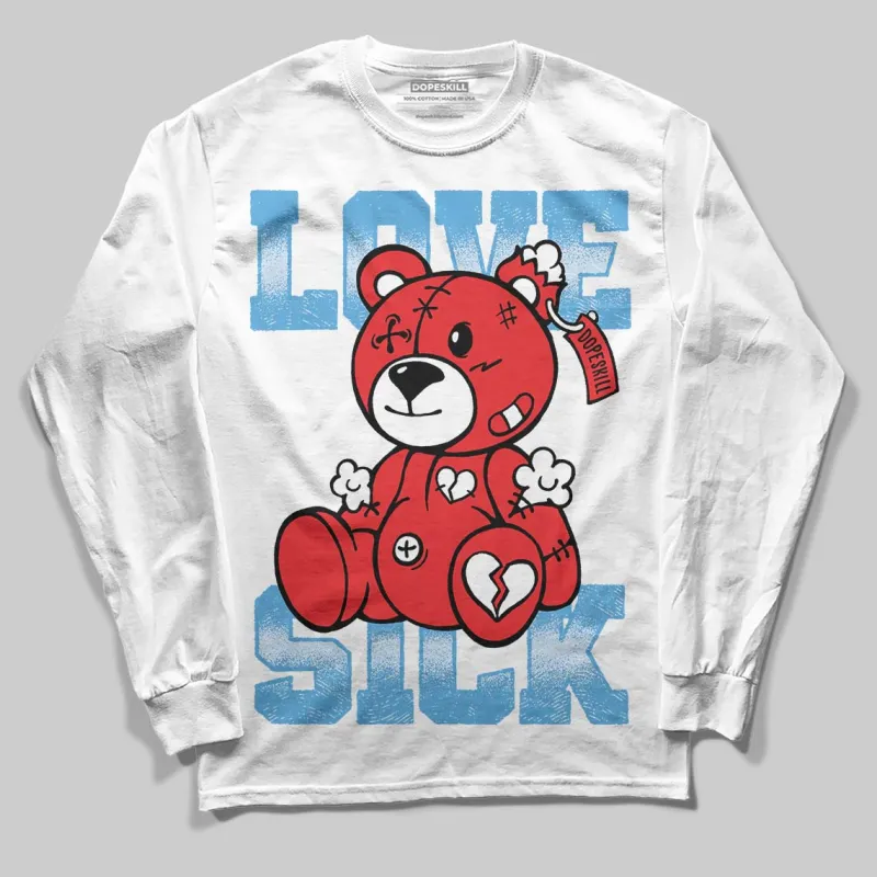 Cherry 11s DopeSkill Long Sleeve T-Shirt Love Sick Graphic sold by DopeSkill