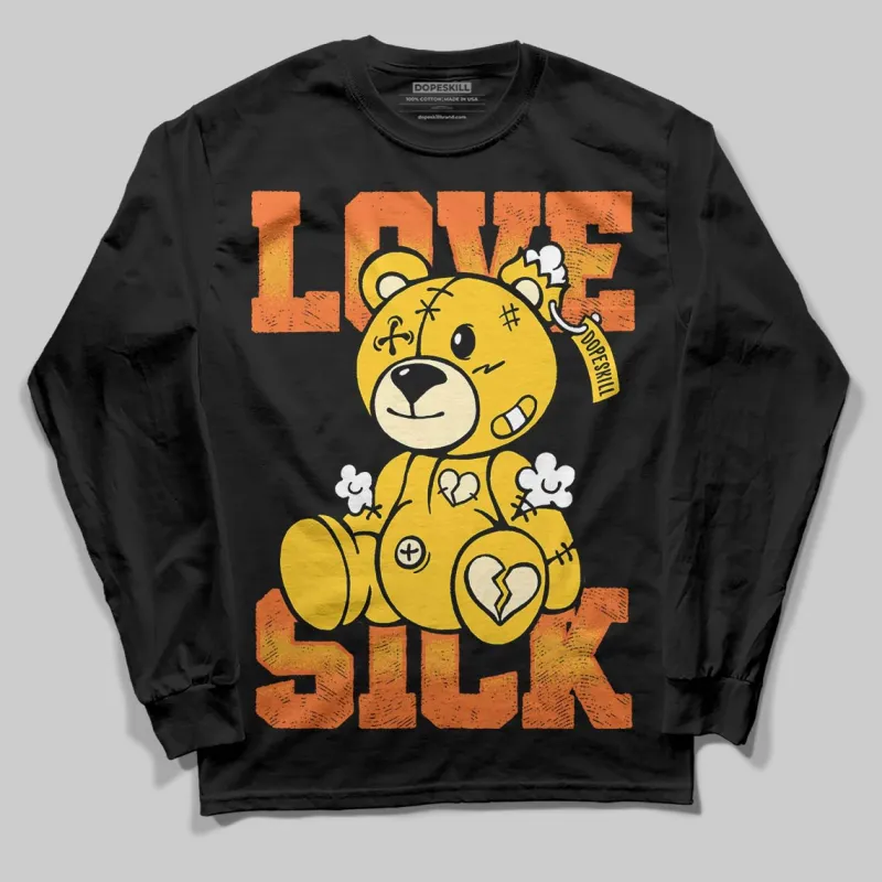 Yellow Collection DopeSkill Long Sleeve T-Shirt Love Sick Graphic sold by DopeSkill
