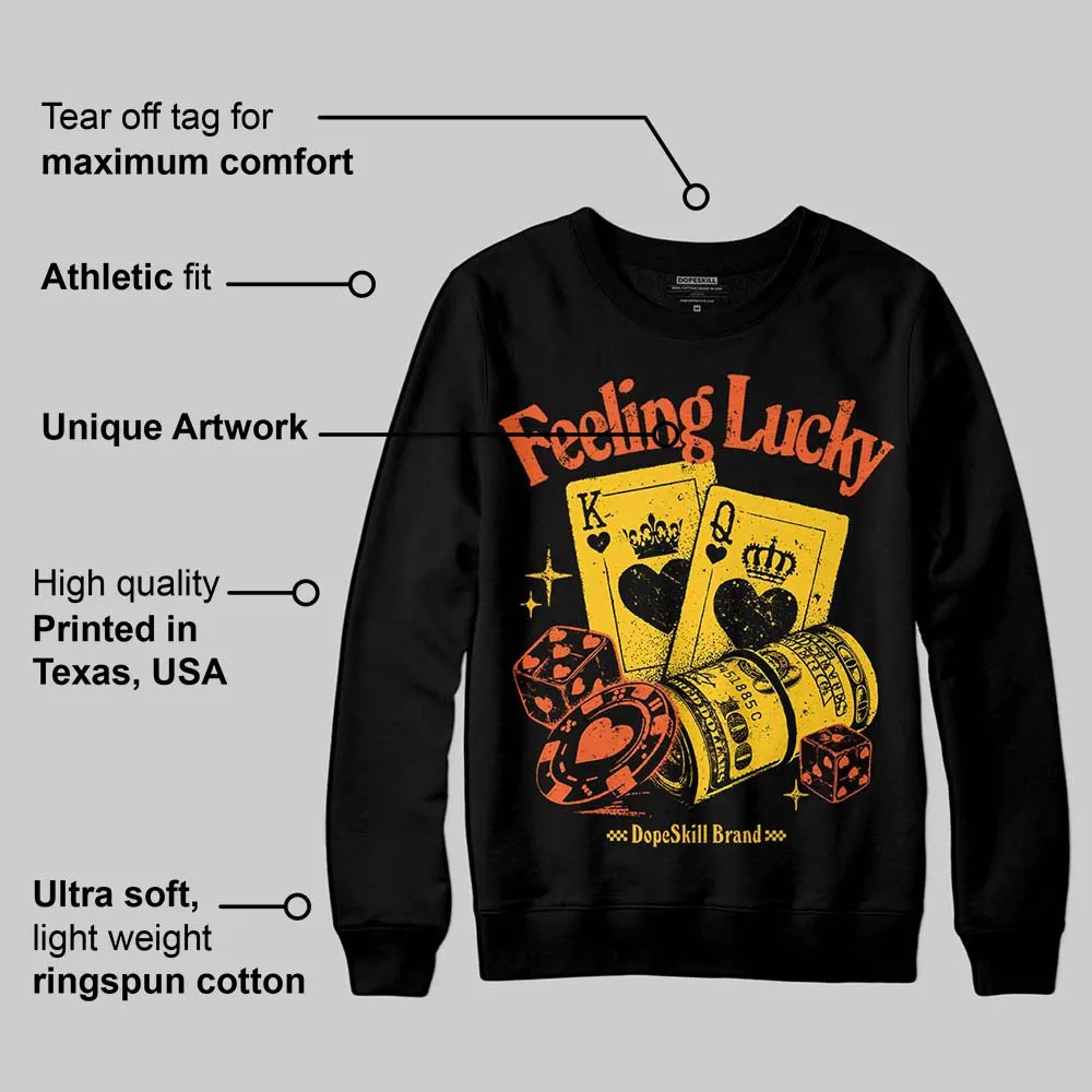Yellow Collection DopeSkill Sweatshirt Feeling Lucky Graphic sold by DopeSkill product image thumbnail 3