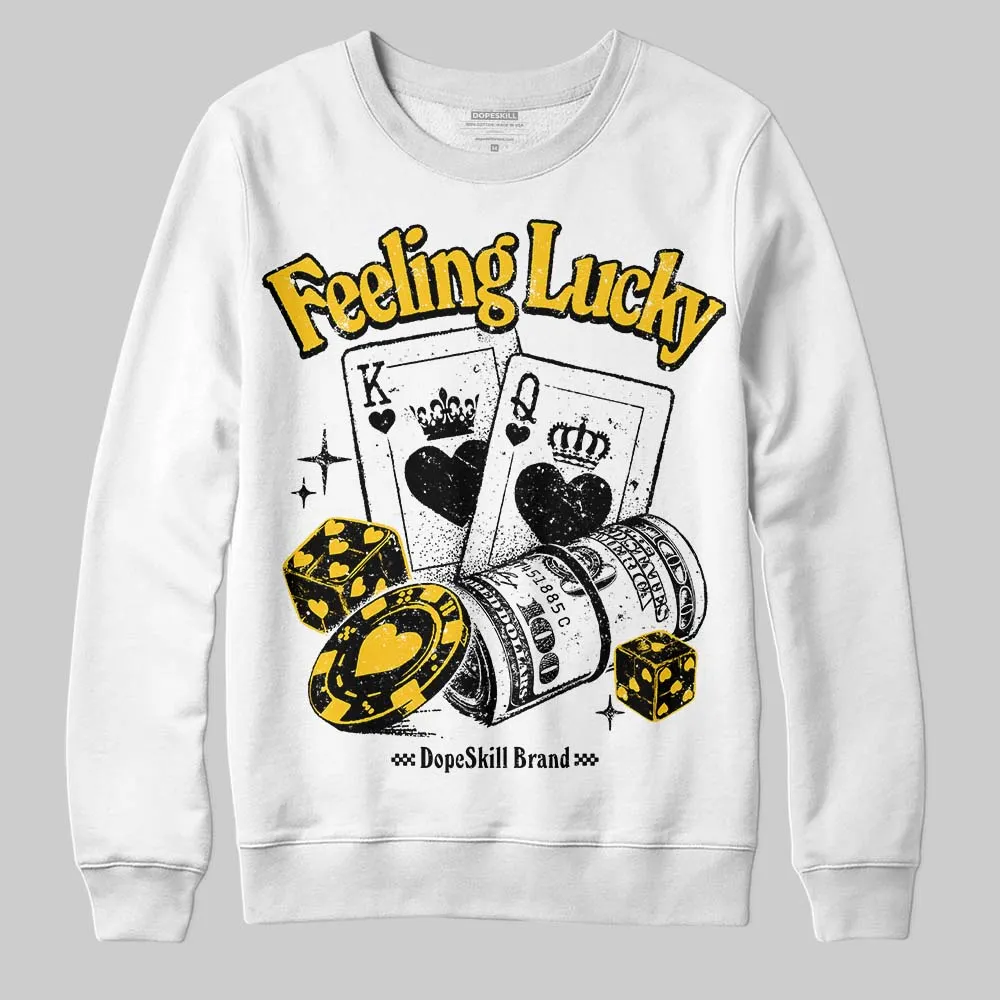 Yellow Collection DopeSkill Sweatshirt Feeling Lucky Graphic sold by DopeSkill product image thumbnail 2
