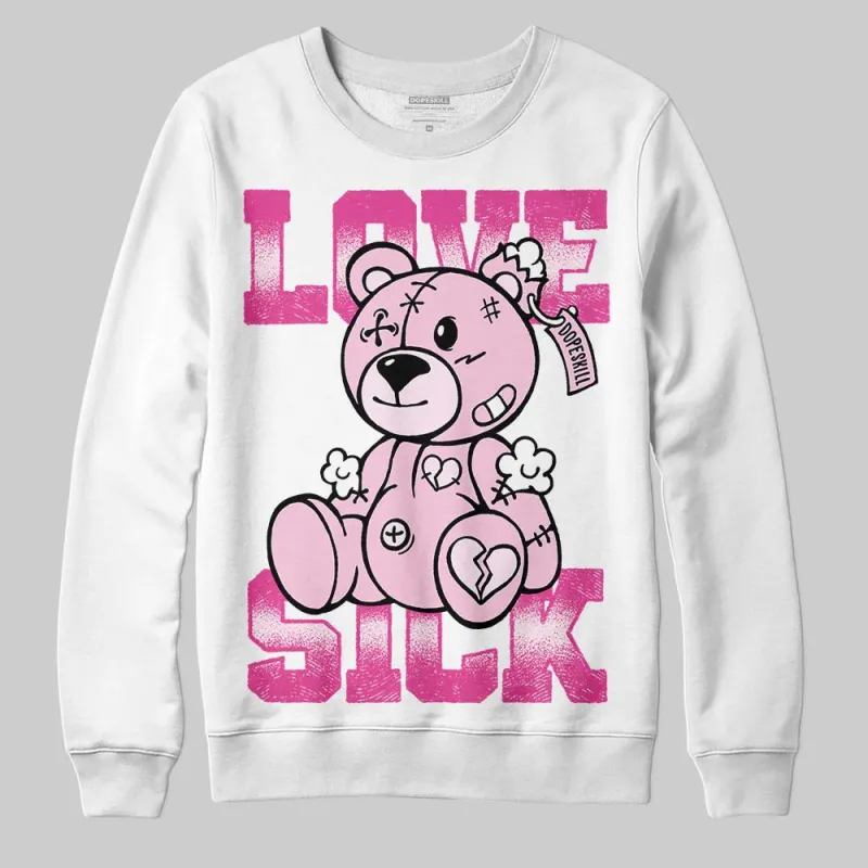 Triple Pink Dunk DopeSkill Sweatshirt Love Sick Graphic sold by DopeSkill
