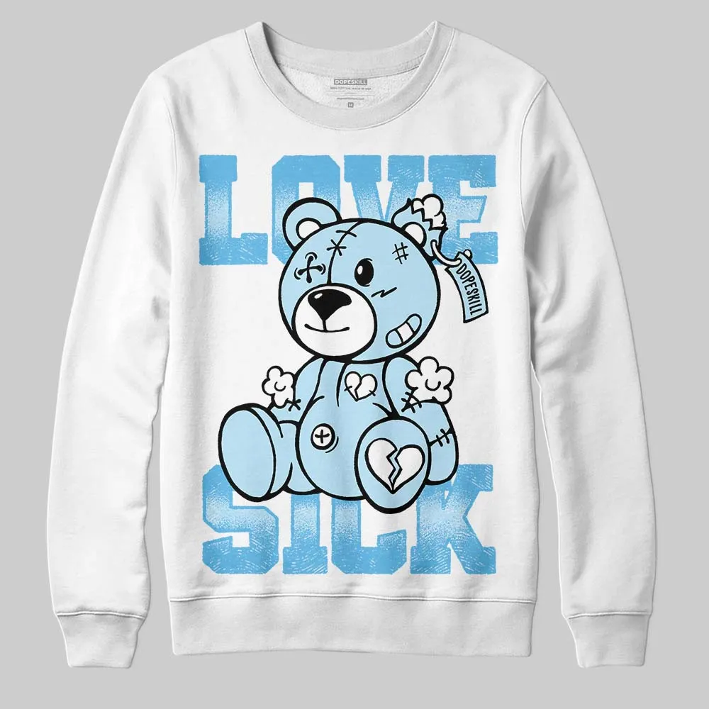 Legend Blue 11s DopeSkill Sweatshirt Love Sick Graphic sold by DopeSkill