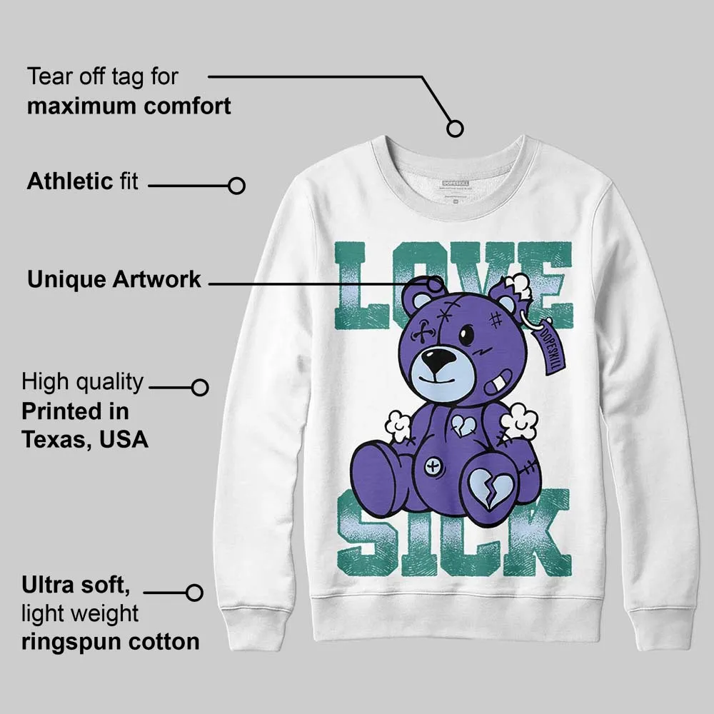 Grape 5s DopeSkill Sweatshirt Love Sick Graphic sold by DopeSkill product image thumbnail 4