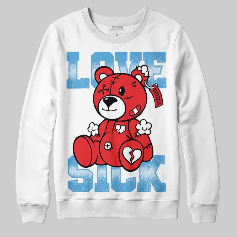 Cherry 11s DopeSkill Sweatshirt Love Sick Graphic sold by DopeSkill