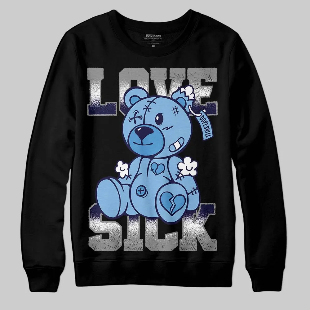 University Blue Collection DopeSkill Sweatshirt Love Sick Graphic sold by DopeSkill product image thumbnail 2