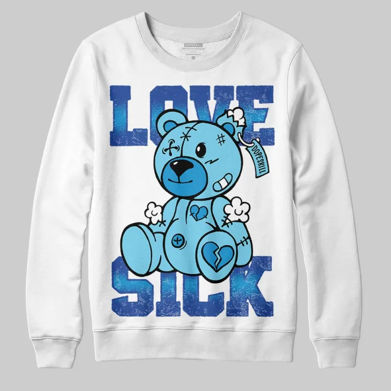 Royal Blue Collection DopeSkill Sweatshirt Love Sick Graphic sold by DopeSkill