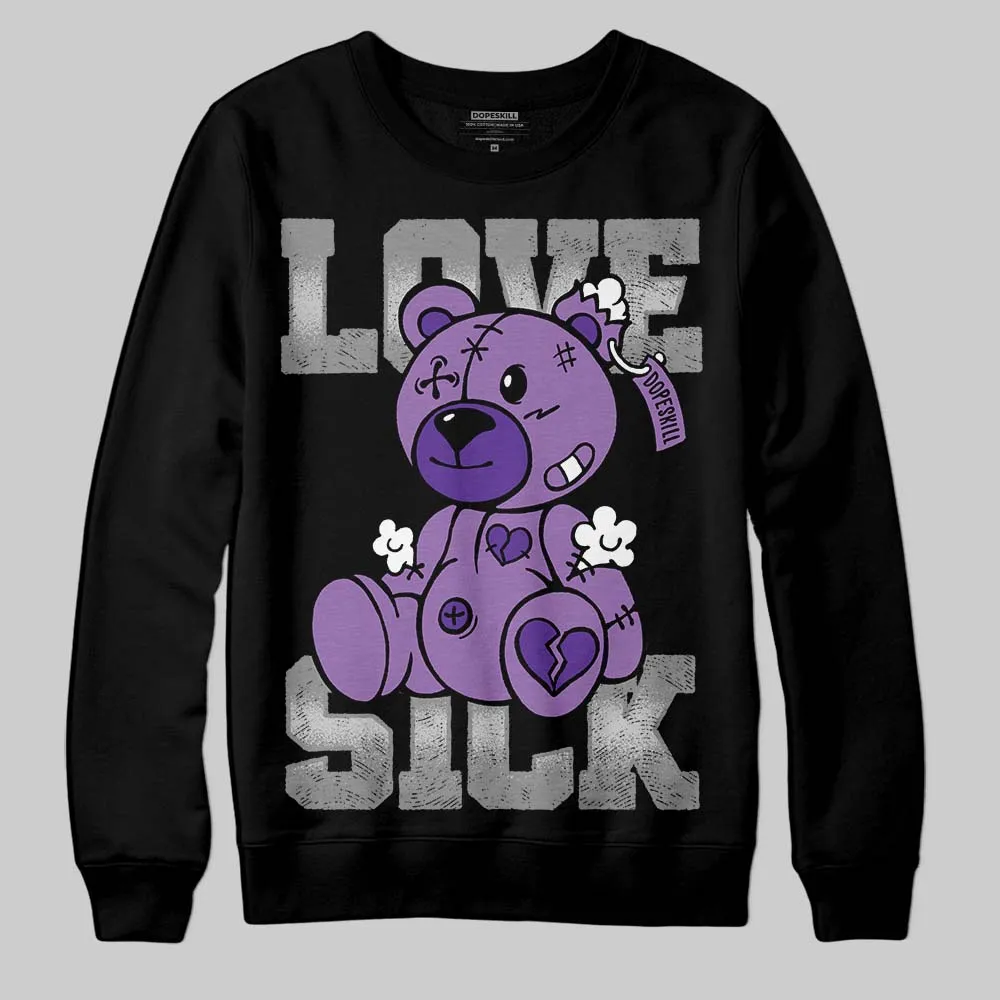 PURPLE Collection DopeSkill Sweatshirt Love Sick Graphic sold by DopeSkill