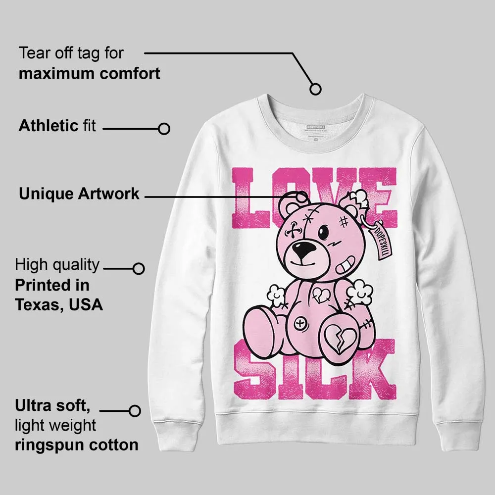Pink Collection DopeSkill Sweatshirt Love Sick Graphic sold by DopeSkill product image thumbnail 3