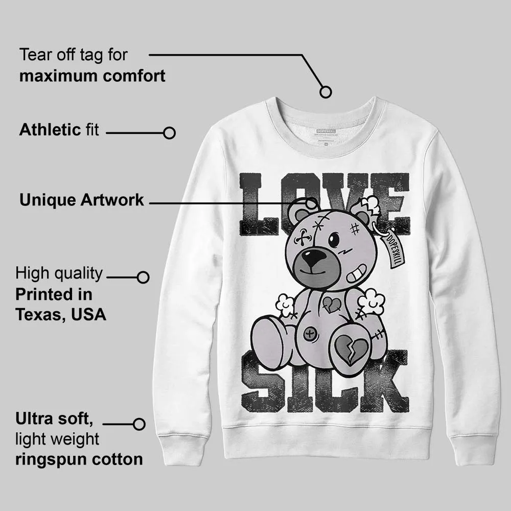 Grey Collection DopeSkill Sweatshirt Love Sick Graphic sold by DopeSkill product image thumbnail 3