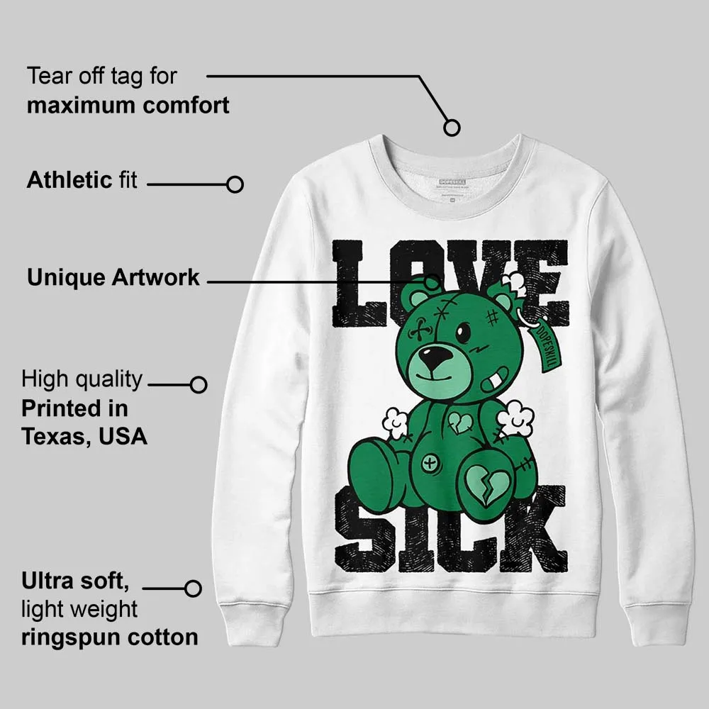 Green Collection DopeSkill Sweatshirt Love Sick Graphic sold by DopeSkill product image thumbnail 3