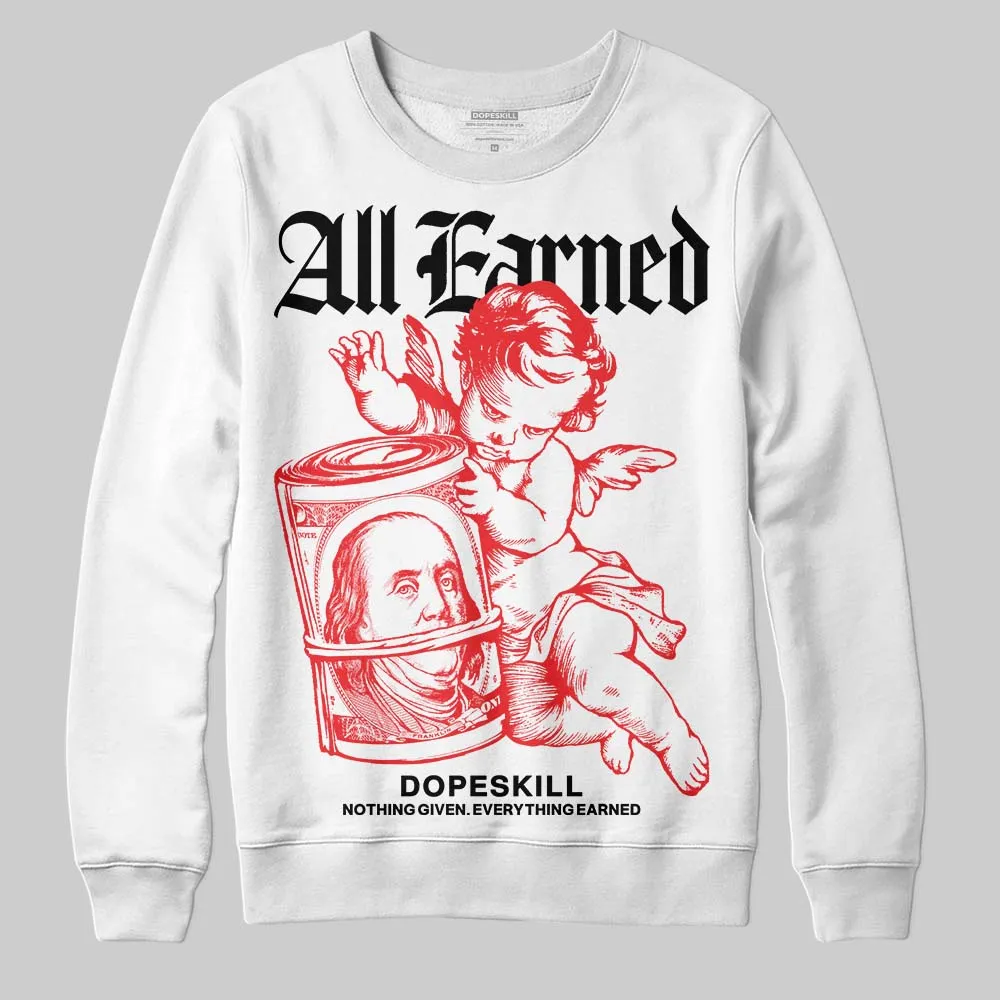 Red Collection DopeSkill Sweatshirt All Earned Graphic sold by DopeSkill product image thumbnail 2