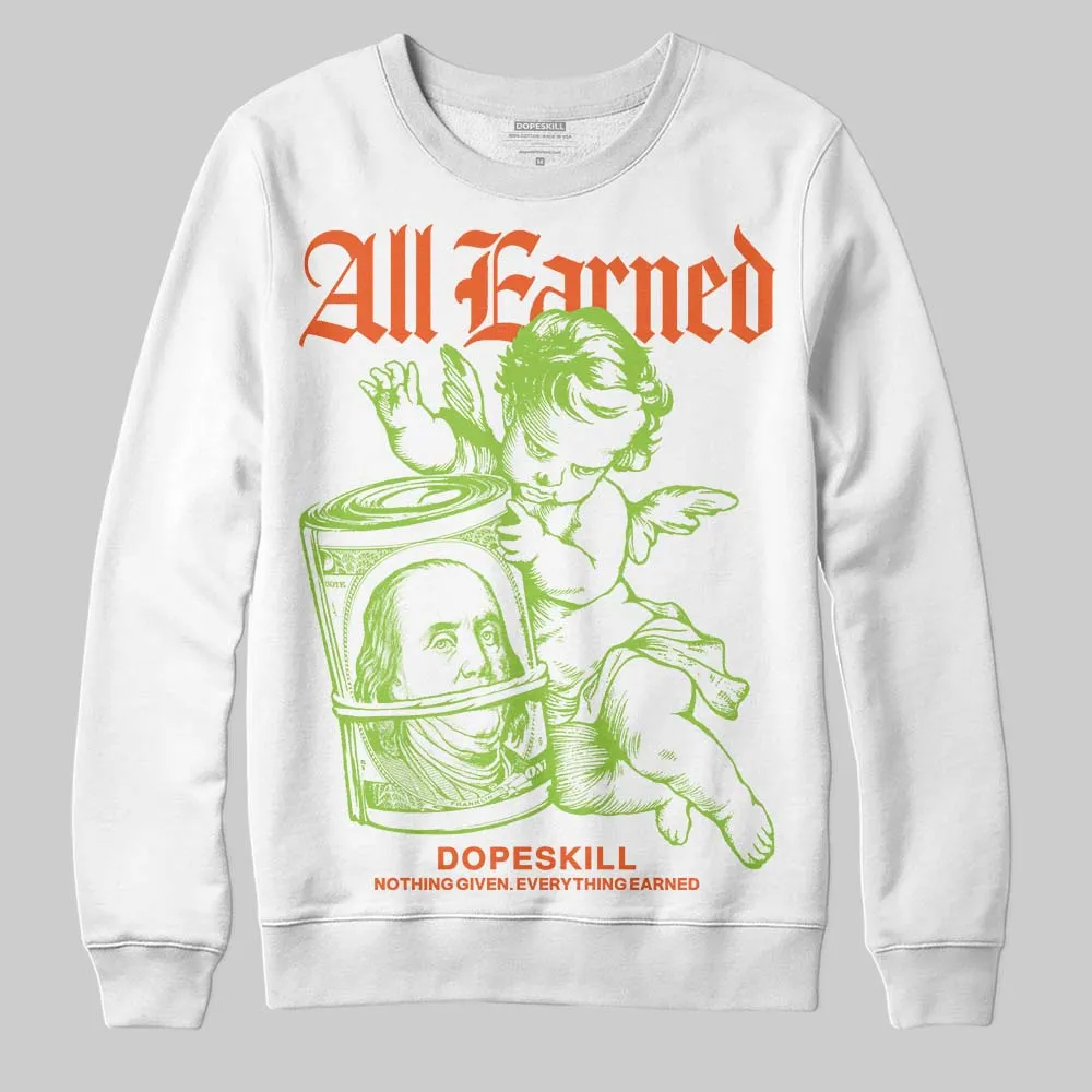 Neon Green Collection DopeSkill Sweatshirt All Earned Graphic sold by DopeSkill product image thumbnail 2