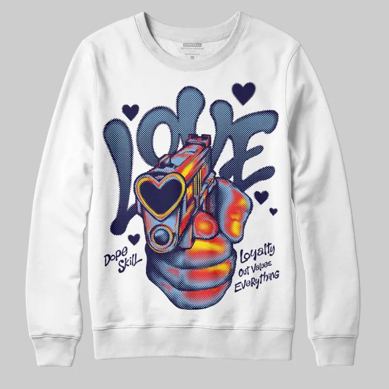 University Blue 6s DopeSkill Sweatshirt Love Shot Graphic sold by DopeSkill