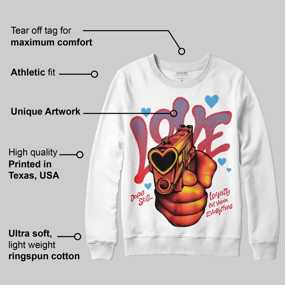 Cherry 11s DopeSkill Sweatshirt Love Shot Graphic sold by DopeSkill product image thumbnail 4
