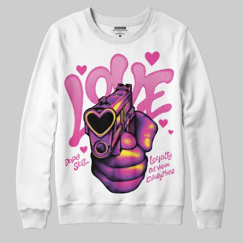 Pink Collection DopeSkill Sweatshirt Love Shot Graphic sold by DopeSkill