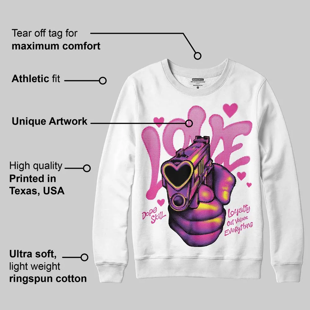 Pink Collection DopeSkill Sweatshirt Love Shot Graphic sold by DopeSkill product image thumbnail 3