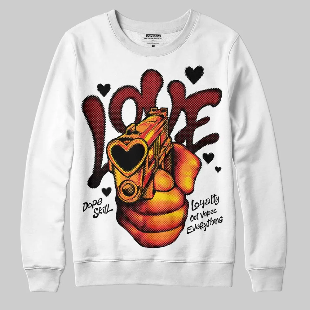 Black and White Collection DopeSkill Sweatshirt Love Shot Graphic sold by DopeSkill product image thumbnail 2