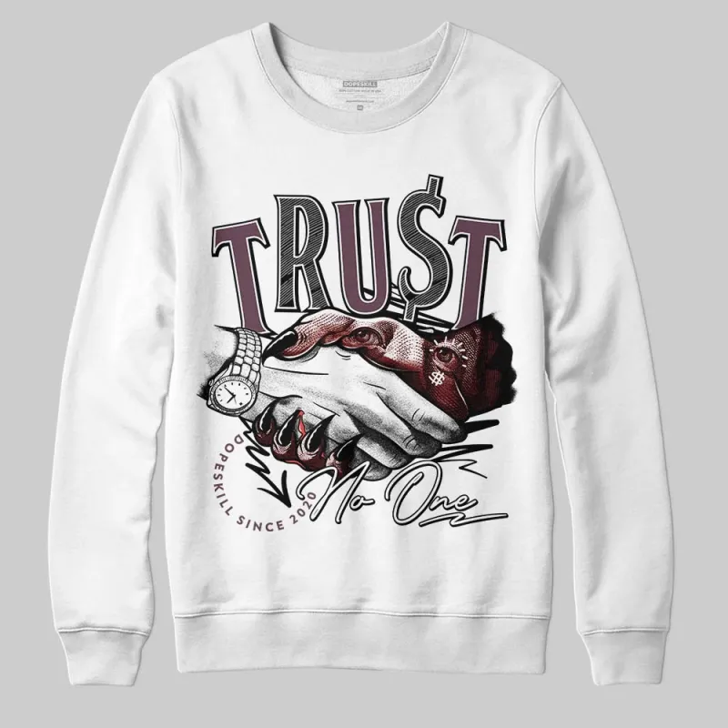 A Ma Maniere x "Violet Ore" 5s DopeSkill Sweatshirt Trust No One Graphic sold by DopeSkill
