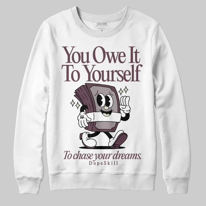 A Ma Maniere x "Violet Ore" 5s DopeSkill Sweatshirt Owe It To Yourself Graphic sold by DopeSkill