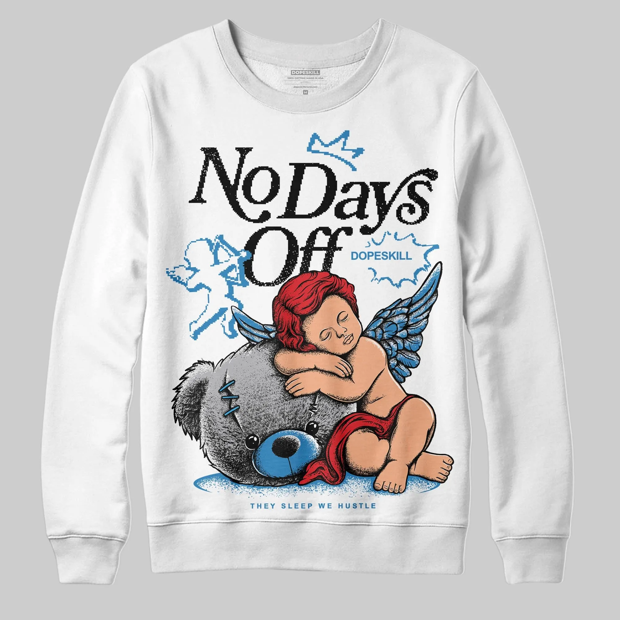 Rare Air 3s DopeSkill Sweatshirt New No Days Off Graphic sold by DopeSkill product image thumbnail 2