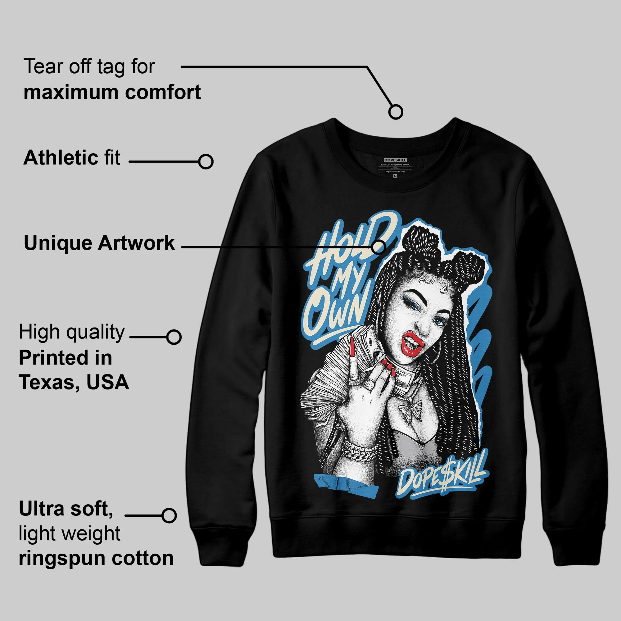 Rare Air 3s DopeSkill Sweatshirt New H.M.O Graphic sold by DopeSkill product image thumbnail 3